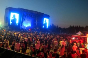 The Killers ließen Fotos nur von der Ferne zu.