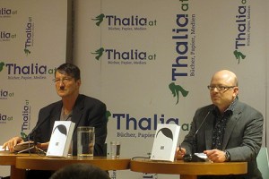 Hubert Kramar als Hitler: Die Lesung verursachte Schmunzeln und Bauchweh. 