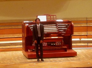 Jubel und Applaus: Jeremy Joseph, der südafrikanische Organist, begeisterte im Konzerhaus. 