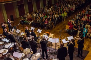 Gut besuchtes Jubiläumskonzert.