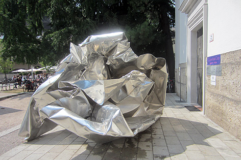 Ohne Titel, 2013, 300x300x400, Aluminium