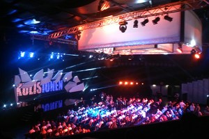 TV-Aufzeichnung im Gasometer