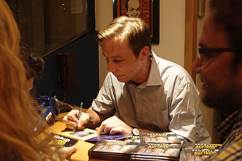 Rudi Schöller bei der CD-Präsentation 