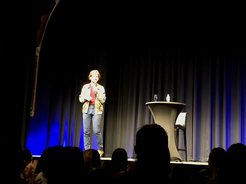 Michael Buchinger im Stadtsaal