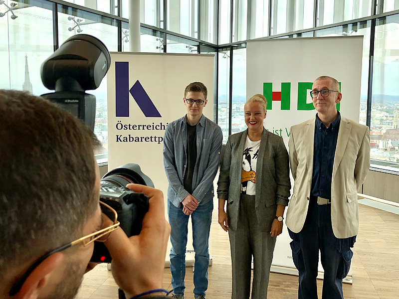 Christoph Fritz, Verena Scheitz, Gunkl