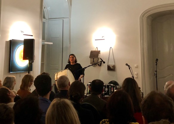 Ingrid Oberkanins bei fünften Wiener Klang-Salon