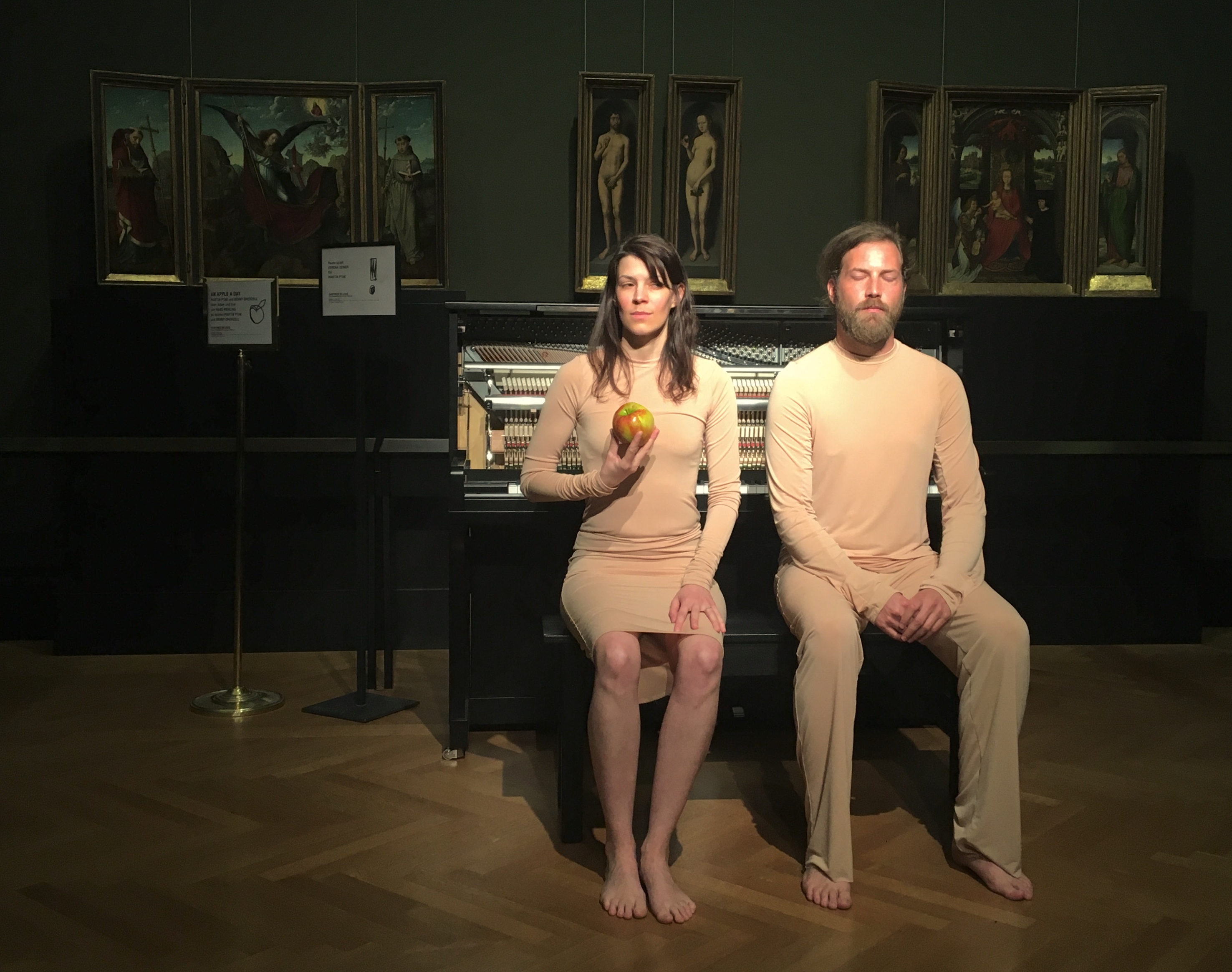 Adam und Eva alias Martin Ptak und Benny Omerzell