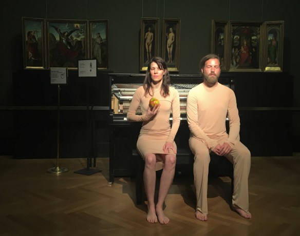 Adam und Eva alias Martin Ptak und Benny Omerzell