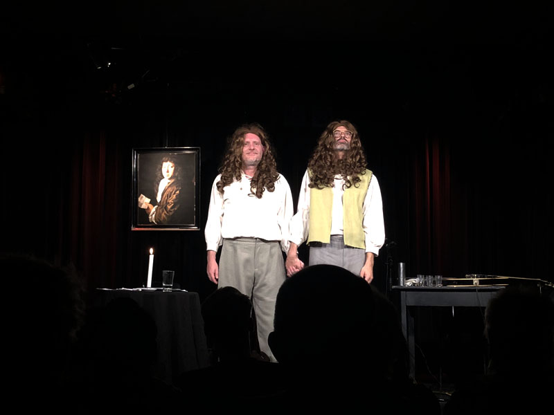 Grissemann und Engelmayr im Kabarett Niedermair